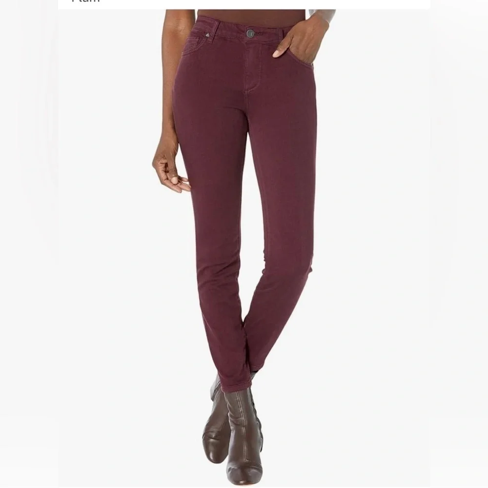 Kut ankle skinny Women's Burgundy Jeans